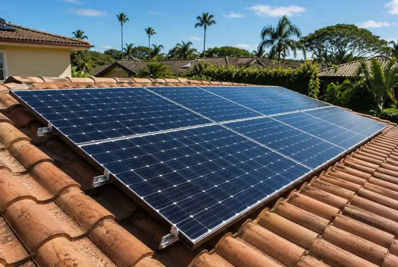 Installation de panneaux solaires à Tresbœuf